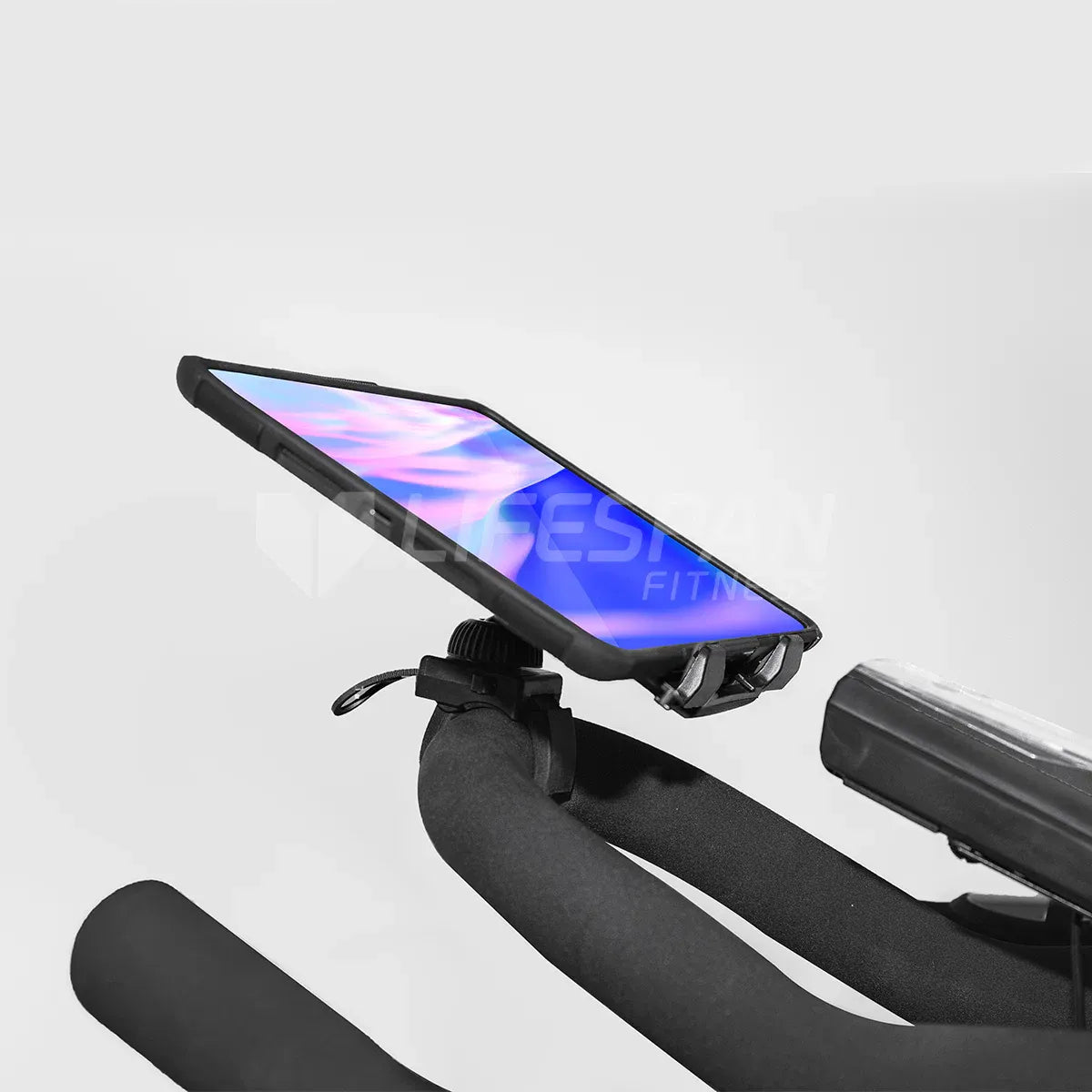 Lifespan Fitness Exercise Bike Phone/Tablet Holder (Suits up to 30mm Handlebars) Awezingly
