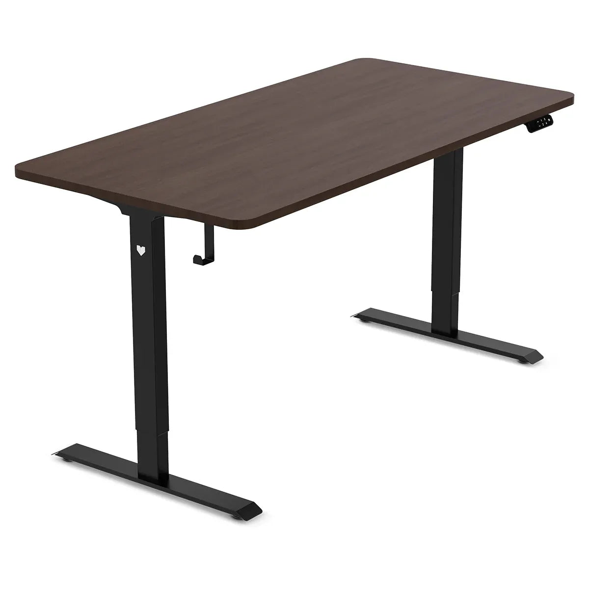 Lifespan Fitness ErgoDesk Electric Standing Desk 160cm (Walnut/Black) Awezingly