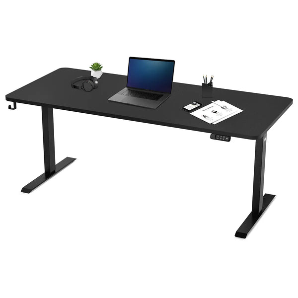 Lifespan Fitness ErgoDesk Electric Standing Desk 180cm (Black/Black) Awezingly