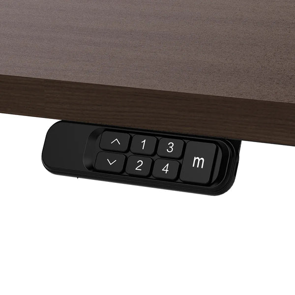 Lifespan Fitness ErgoDesk Electric Standing Desk 180cm (Walnut/Black) Awezingly