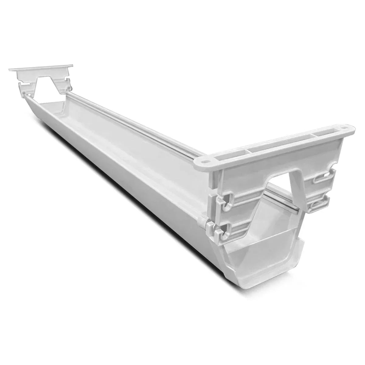 Lifespan Fitness ErgoDesk Automatic Standing Desk 1500mm (White) + Cable Management Tray Awezingly