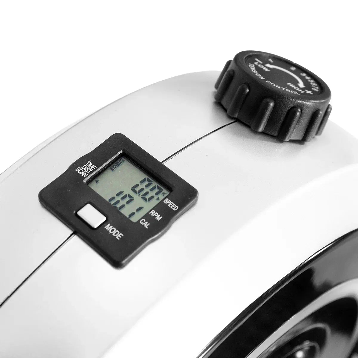 Lifespan Fitness Cyclestation 3 Exercise Bike with ErgoDesk Automatic Standing Desk 150cm in White/Black Awezingly