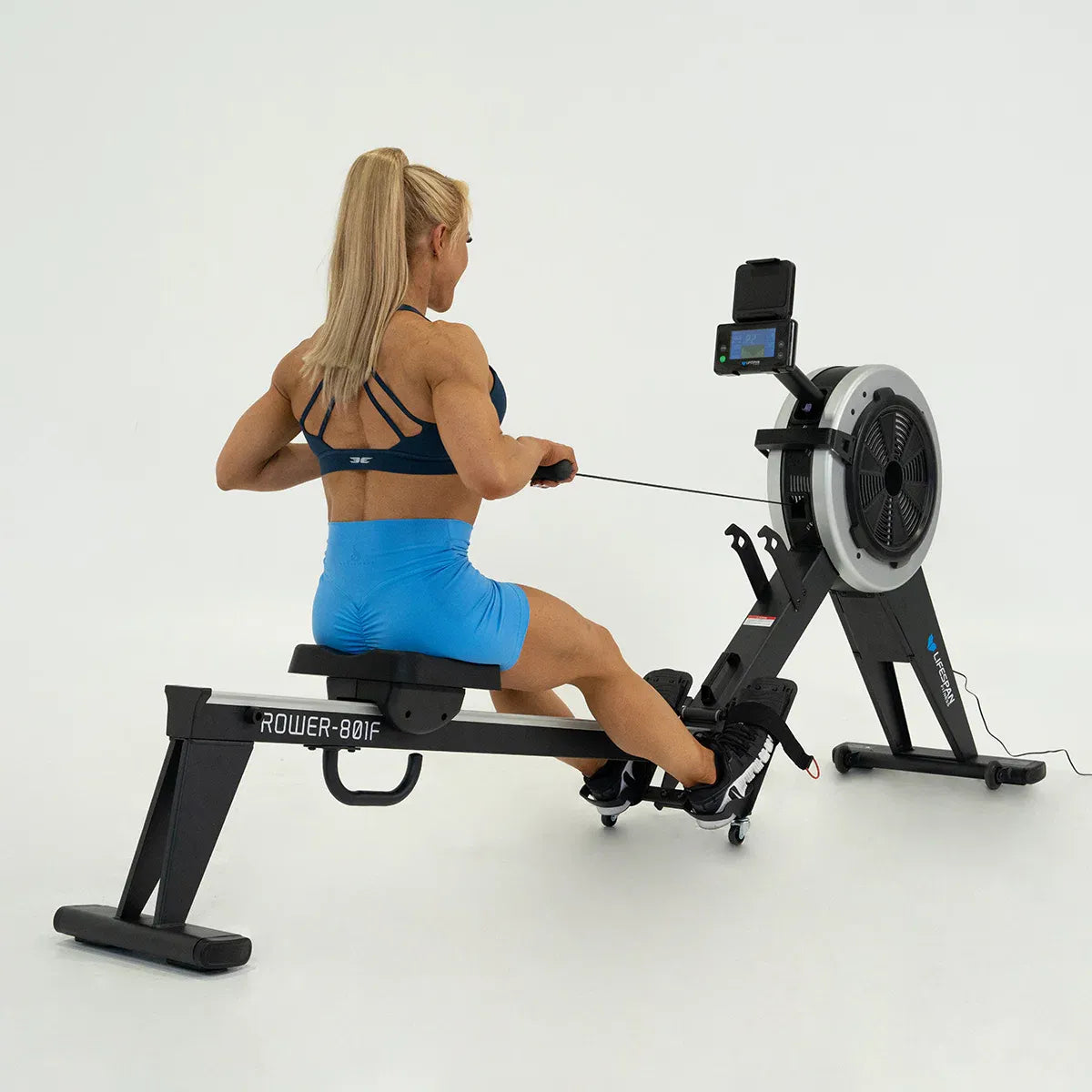 Lifespan Fitness ROWER-801F Air & Magnetic Commercial Rowing Machine Awezingly
