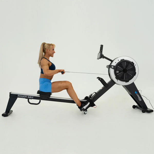 Lifespan Fitness ROWER-801F Air & Magnetic Commercial Rowing Machine Awezingly