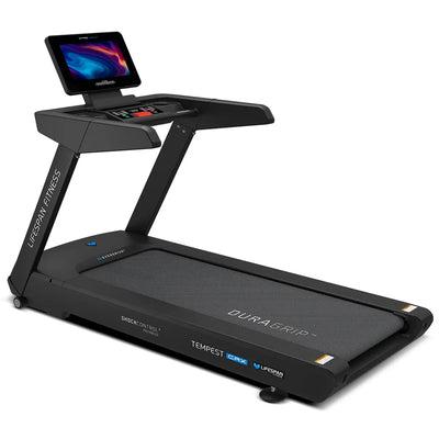Lifespan Fitness Tempest CRX Commercial Smart Treadmill with 15.6