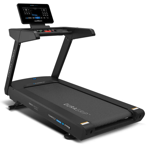 Lifespan Fitness Tempest CRX Commercial Smart Treadmill with 15.6