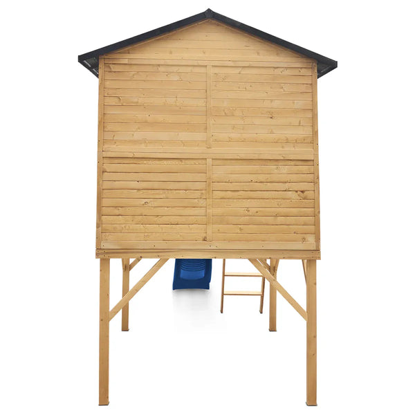 Lifespan Kids Burleigh Cubby House with 2.2m Slide (Blue) Awezingly