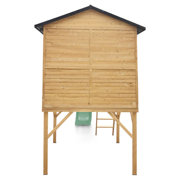Lifespan Kids Burleigh Cubby House with 2.2m Slide (Pastel Green) Awezingly