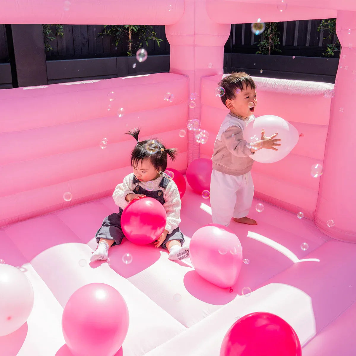 Lifespan Kids Palace Jumping Castle - Pastel Pink Awezingly