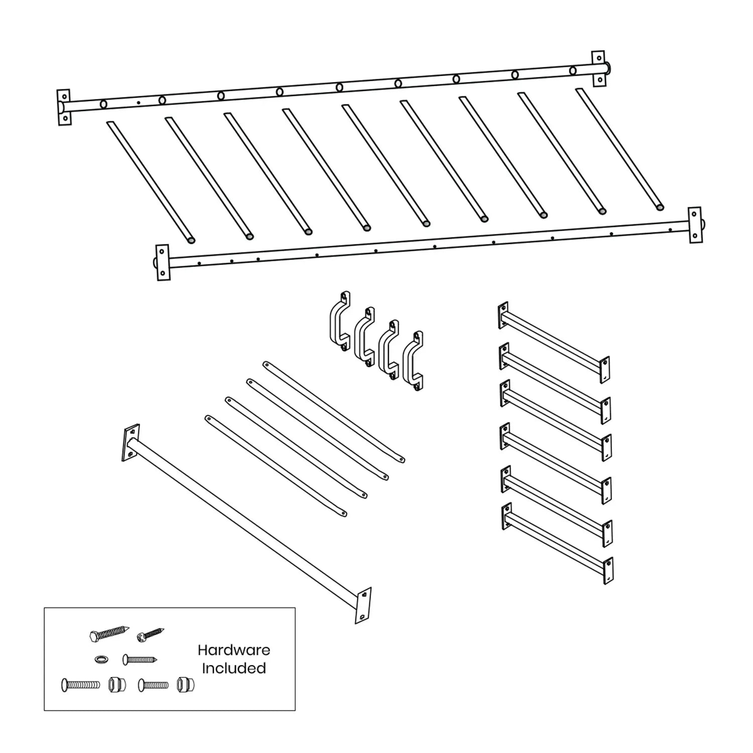 Lifespan Kids Amazon Monkey Bars Only (3m) Awezingly