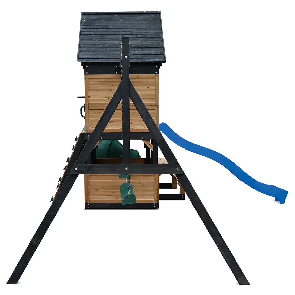 Lifespan Kids Claremont Swing Set & Play Centre with 2.2m Slide (Blue) Awezingly