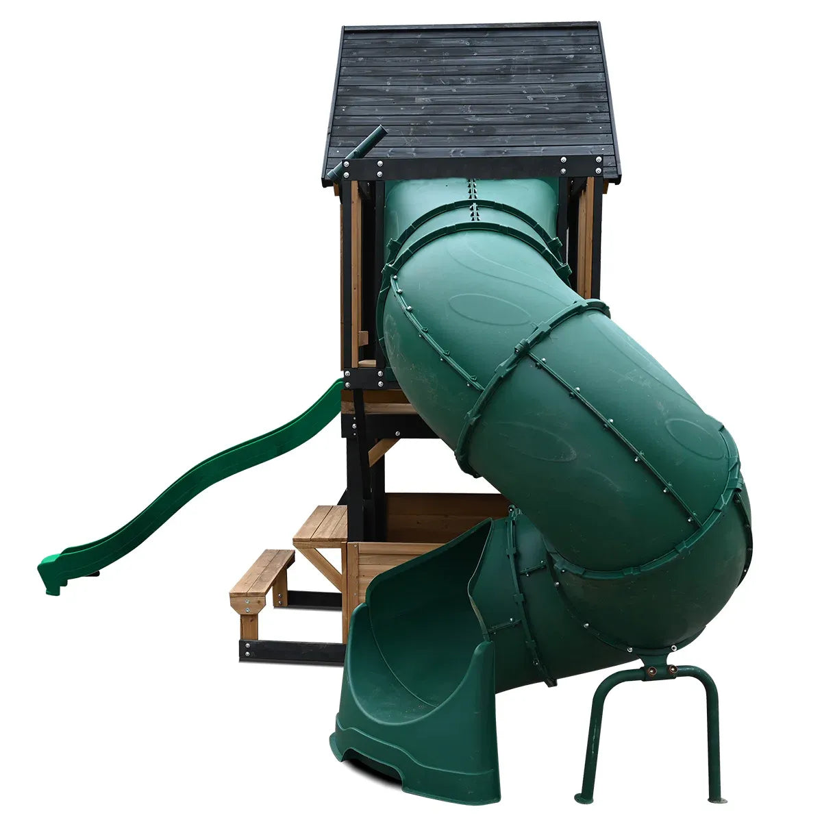 Lifespan Kids Claremont Swing Set & Play Centre with 2.2m Slide (Green) Awezingly