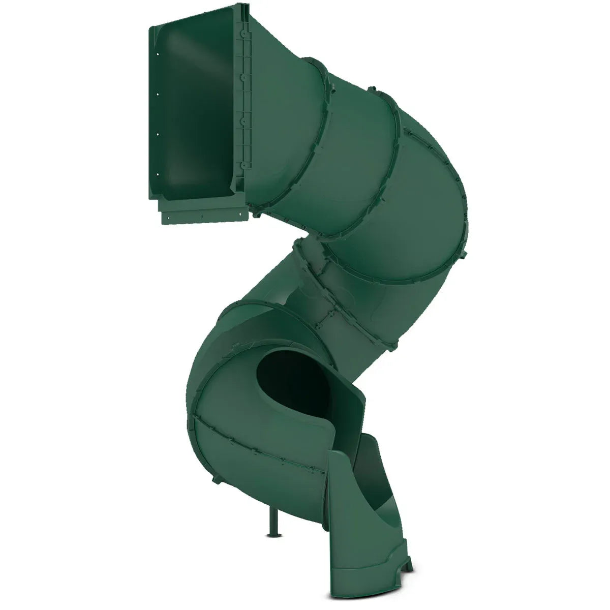 Lifespan Kids Spiral Tube Slide - Green Awezingly