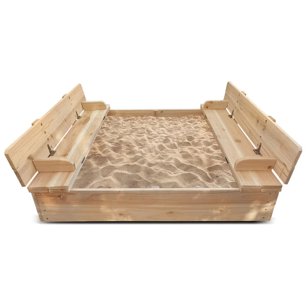 Lifespan Kids Strongbox 2 Square Sandpit Awezingly