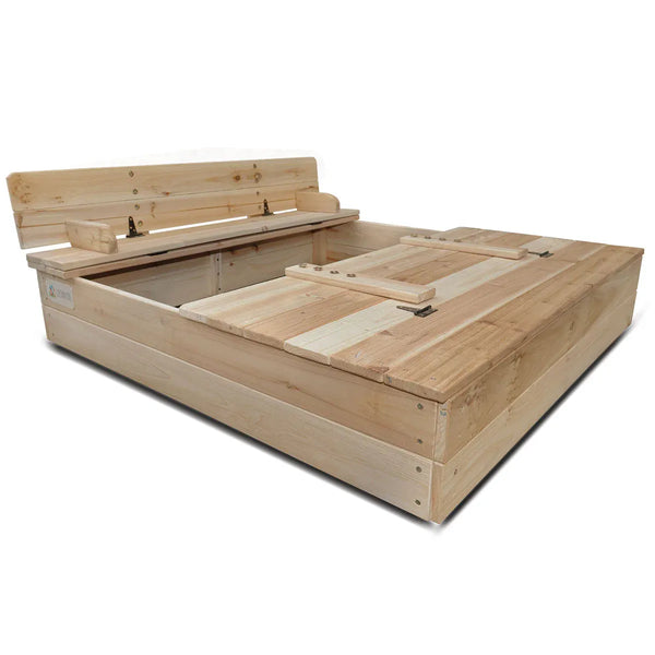 Lifespan Kids Strongbox 2 Square Sandpit Awezingly