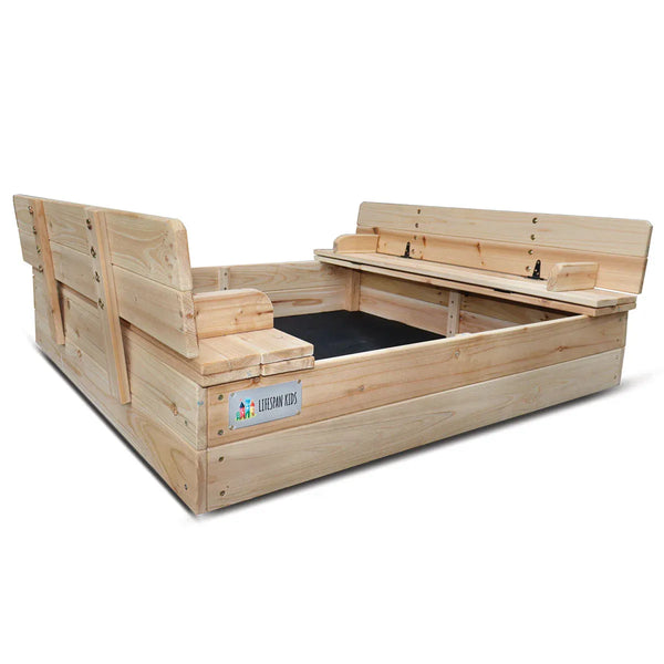 Lifespan Kids Strongbox 2 Square Sandpit Awezingly