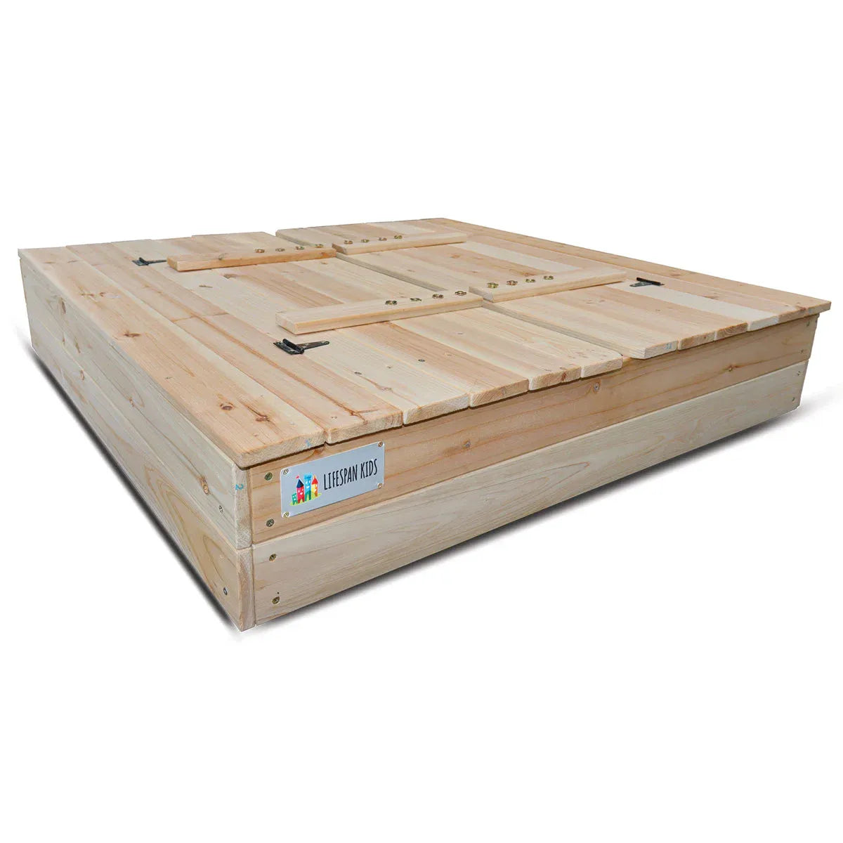 Lifespan Kids Strongbox 2 Square Sandpit Awezingly