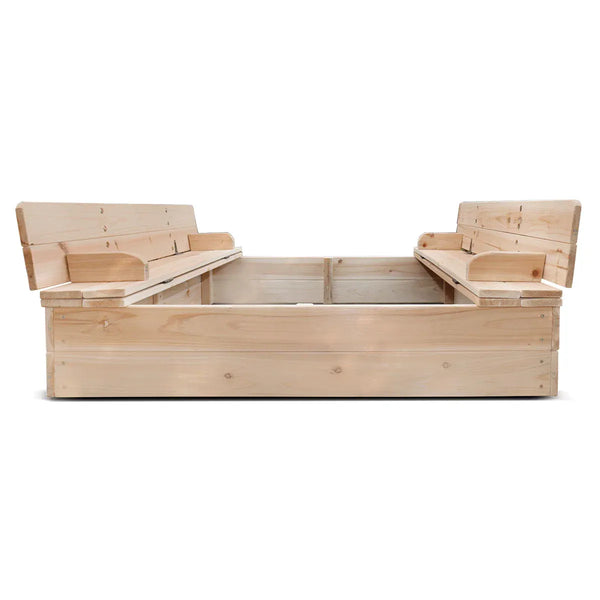 Lifespan Kids Strongbox 2 Square Sandpit Awezingly