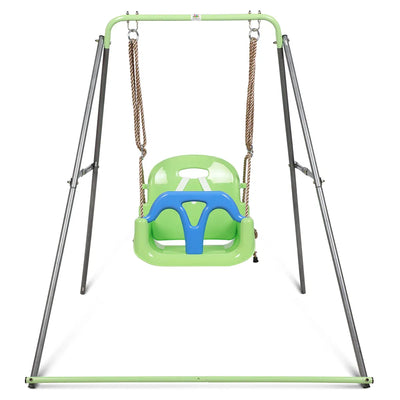 Lifespan Kids Bobcat Foldable Metal Swing frame with Haven 3 Stage Swing Seat