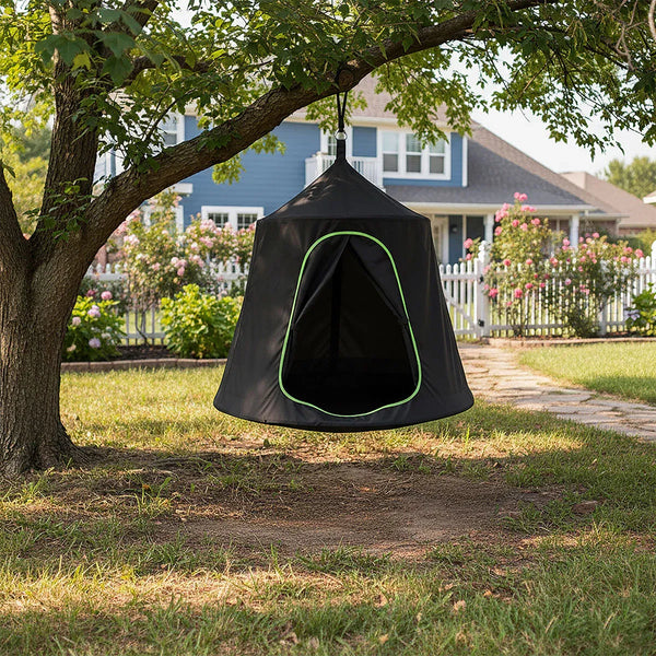 Lifespan Kids Comfy Cocoon Freestanding Nest Swing Awezingly