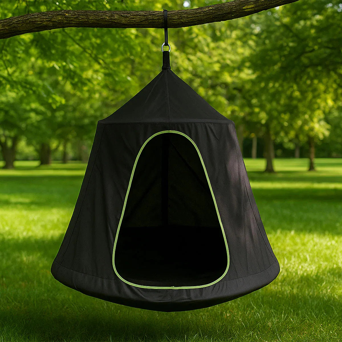 Lifespan Kids Comfy Cocoon Freestanding Nest Swing Awezingly