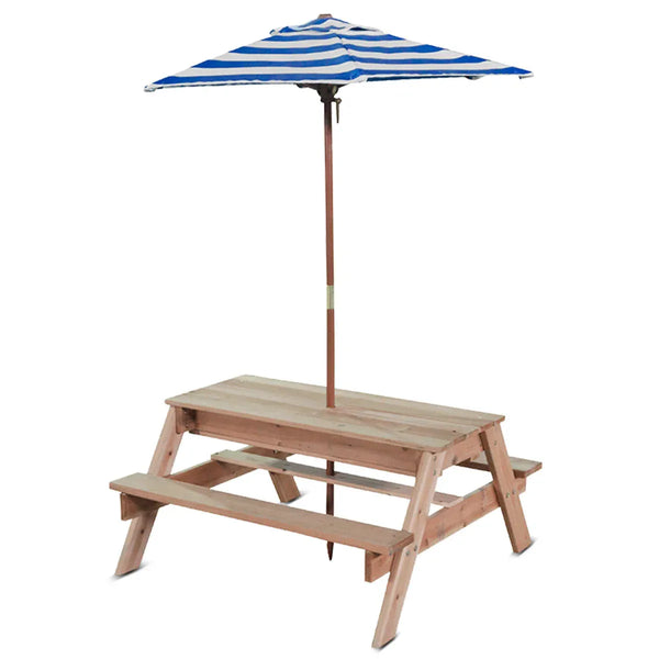 Lifespan Kids Sunrise Sand & Water Table with Umbrella Awezingly