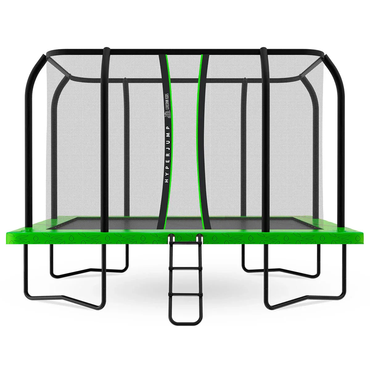 Lifespan Kids 12ft x 8ft HyperJump Rectangle Spring Trampoline Awezingly