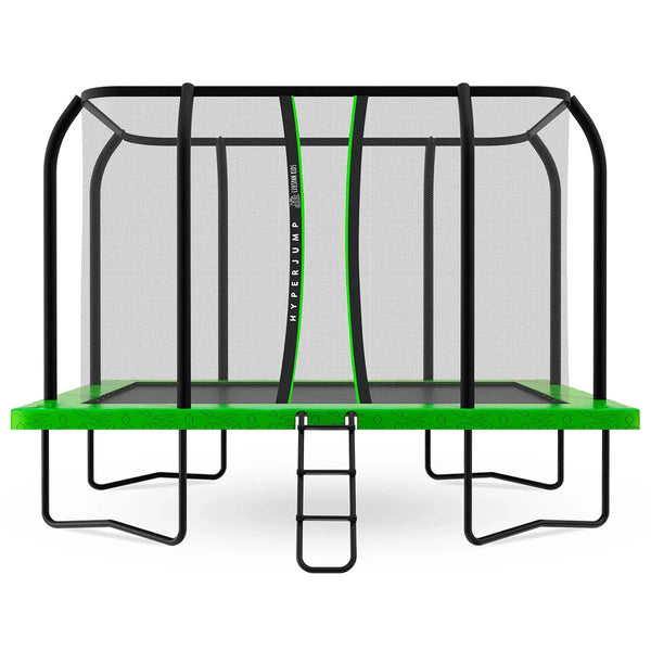 Lifespan Kids 12ft x 8ft HyperJump Rectangle Spring Trampoline Awezingly