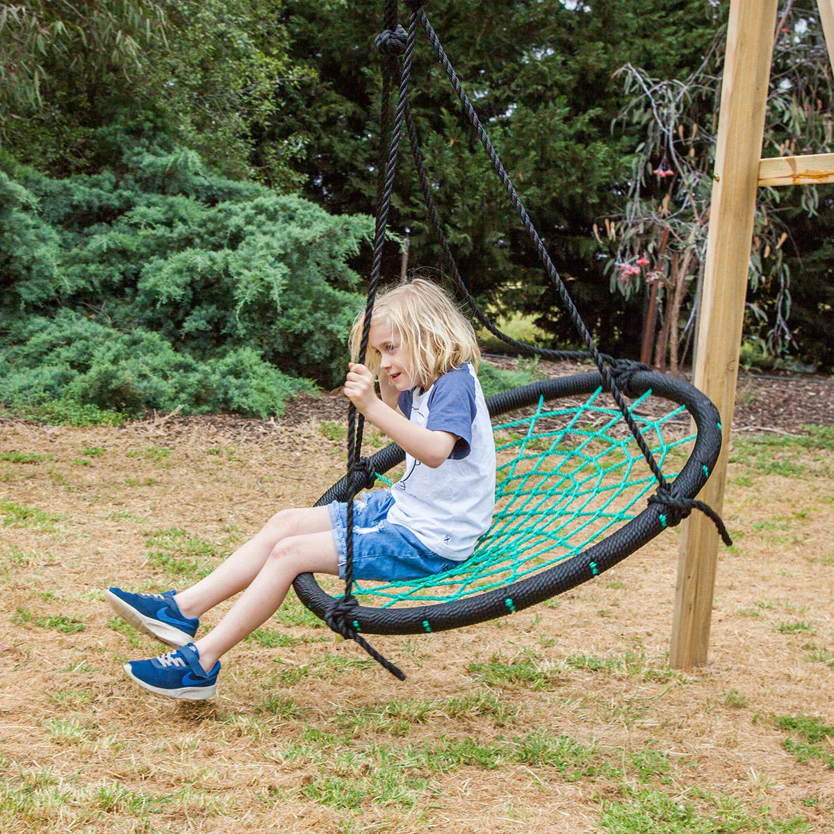 Lifespan Kids Oakley Swing Set with 1m Spidey Web Swing Awezingly