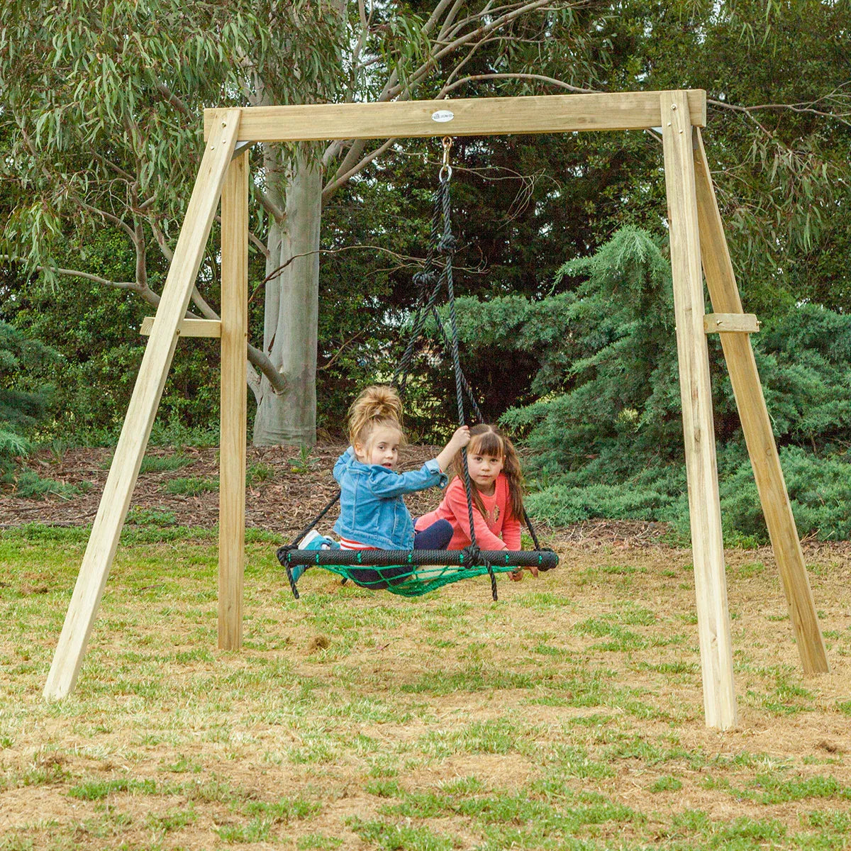 Lifespan Kids Oakley Swing Set with 1.2m Spidey Web Swing Awezingly