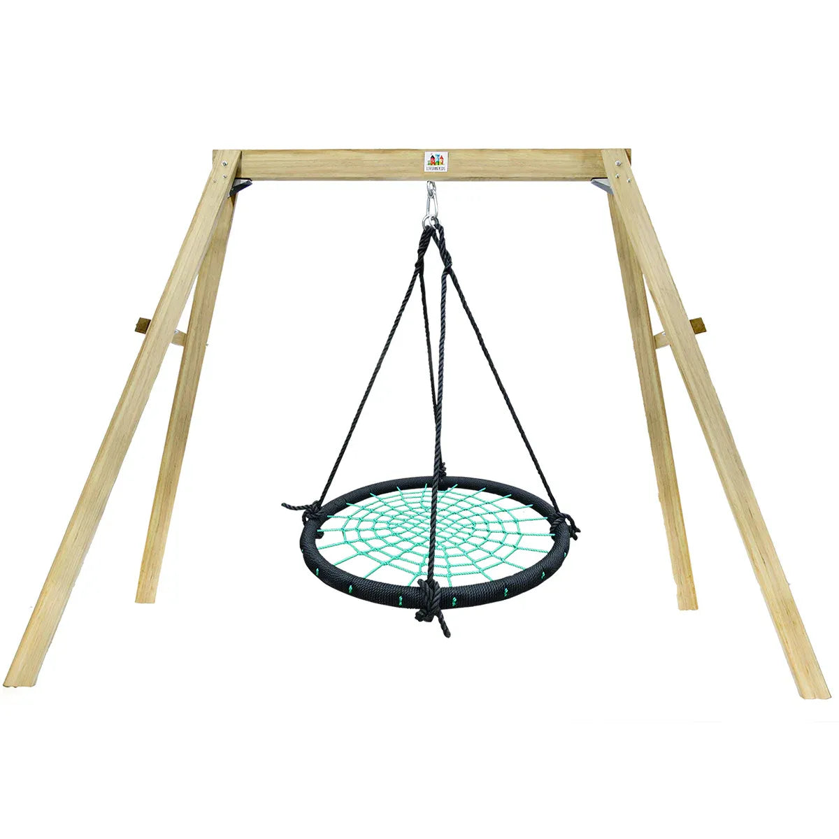 Lifespan Kids Oakley Swing Set with 1.2m Spidey Web Swing Awezingly