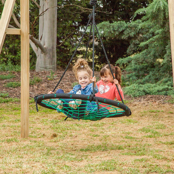 Lifespan Kids Oakley Swing Set with 1.2m Spidey Web Swing Awezingly
