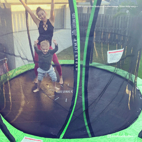 Lifespan Kids HyperJump3 10ft Springless Trampoline Awezingly