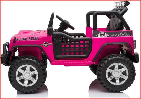 Jeep Off Road Inspired Ride On Car Kids Fairyland Adventure – Pink Does Not Apply