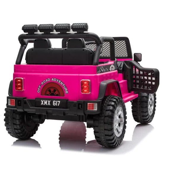 Jeep Off Road Inspired Ride On Car Kids Fairyland Adventure – Pink Does Not Apply