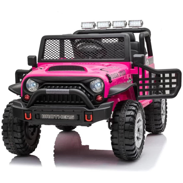 Jeep Off Road Inspired Ride On Car Kids Fairyland Adventure – Pink Does Not Apply