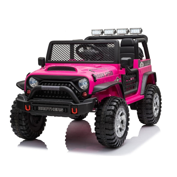 Jeep Off Road Inspired Ride On Car Kids Fairyland Adventure – Pink Does Not Apply
