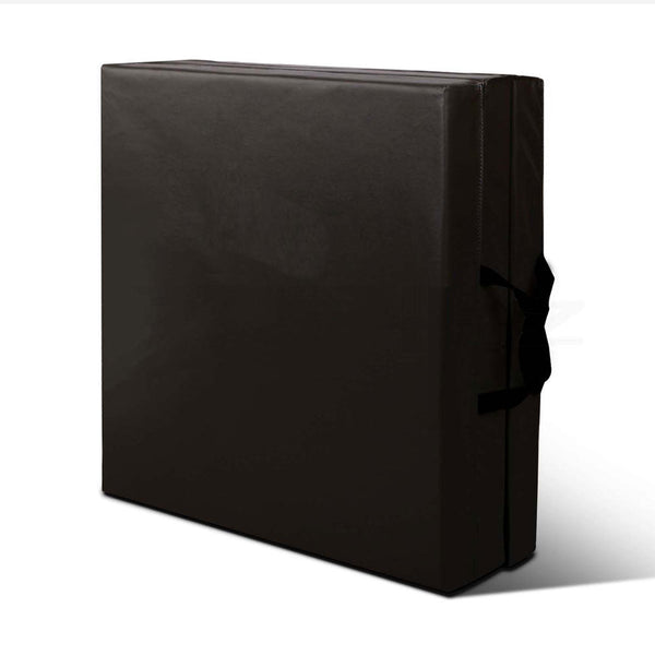 Folding Exercise Floor Mat Dance Yoga Gymnastics Training Home Judo Pilates Gym - Black Does Not Apply