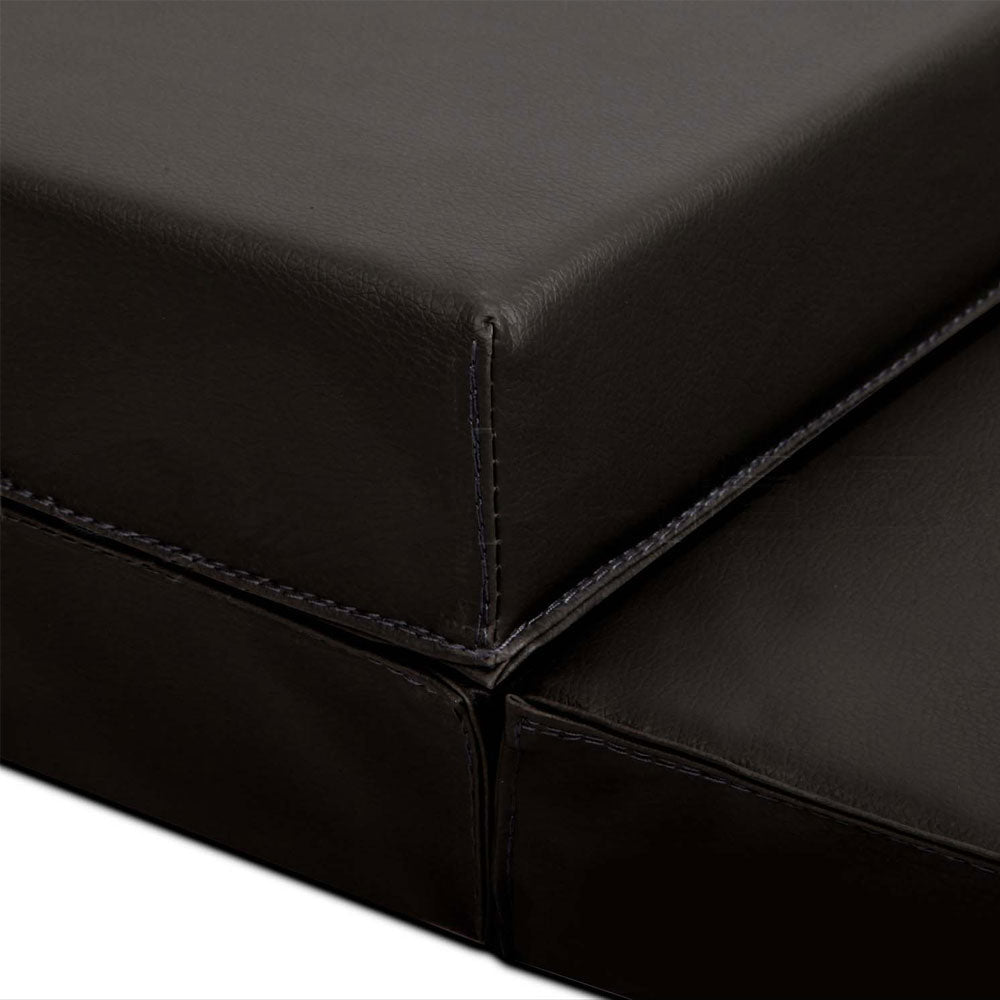 Folding Exercise Floor Mat Dance Yoga Gymnastics Training Home Judo Pilates Gym - Black Does Not Apply