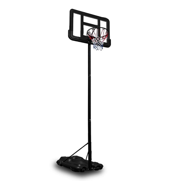 Basketball Hoop Stand System Portable Adjustable Height Ring Backboard Net Rim Does Not Apply