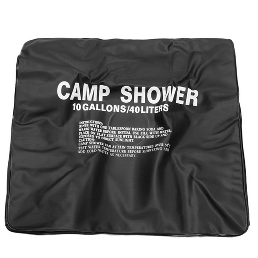 40L Craig Camp Shower Bag Solar Heated Water Pipe Portable Camping Hiking Travel Awezingly