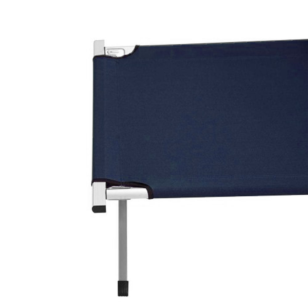 Camping Bed Folding Stretcher Light Weight w/ Carry Bag Camp Portable - navy Does Not Apply
