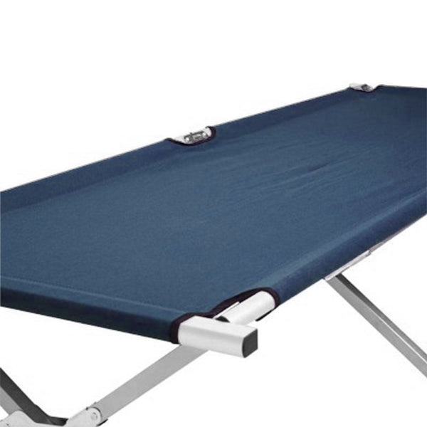Camping Bed Folding Stretcher Light Weight w/ Carry Bag Camp Portable - navy Does Not Apply