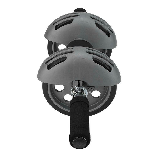 Exercise Wheel Double AB Roller Abs Abdominal Workout Fitness Gym with Knee Pad Does Not Apply