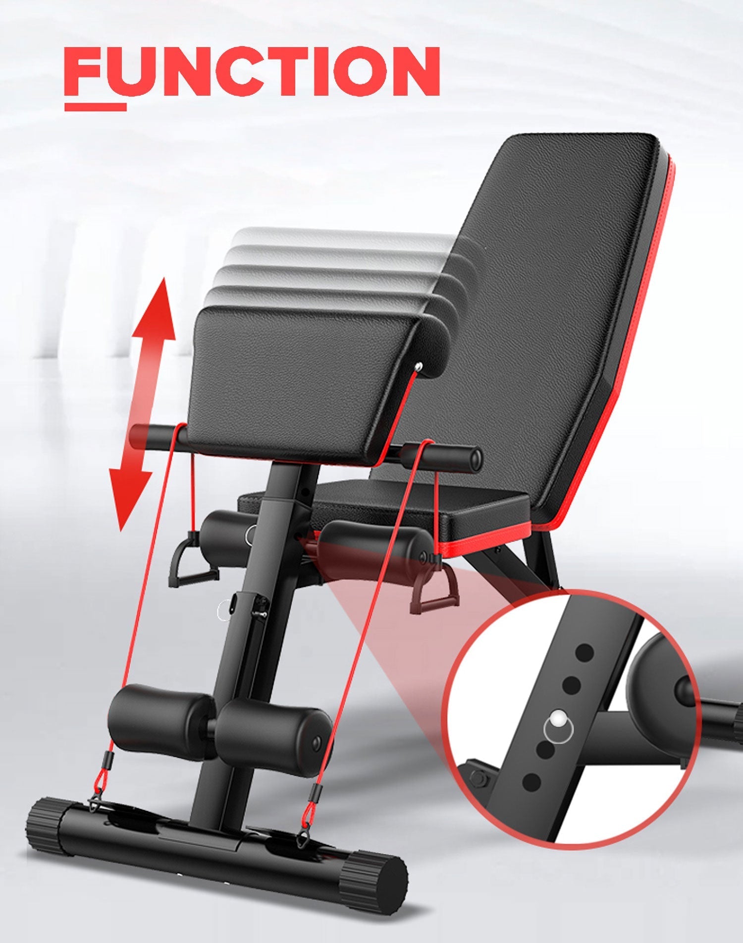 Adjustable FID Ab Abdominal Weight Press Bench Fitness Incline Sit up Gym Flat Does Not Apply