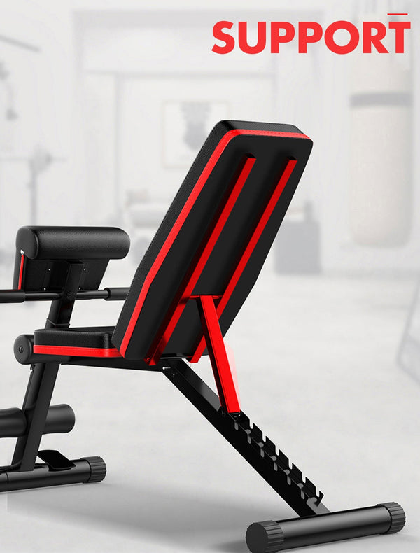 Adjustable FID Ab Abdominal Weight Press Bench Fitness Incline Sit up Gym Flat Does Not Apply