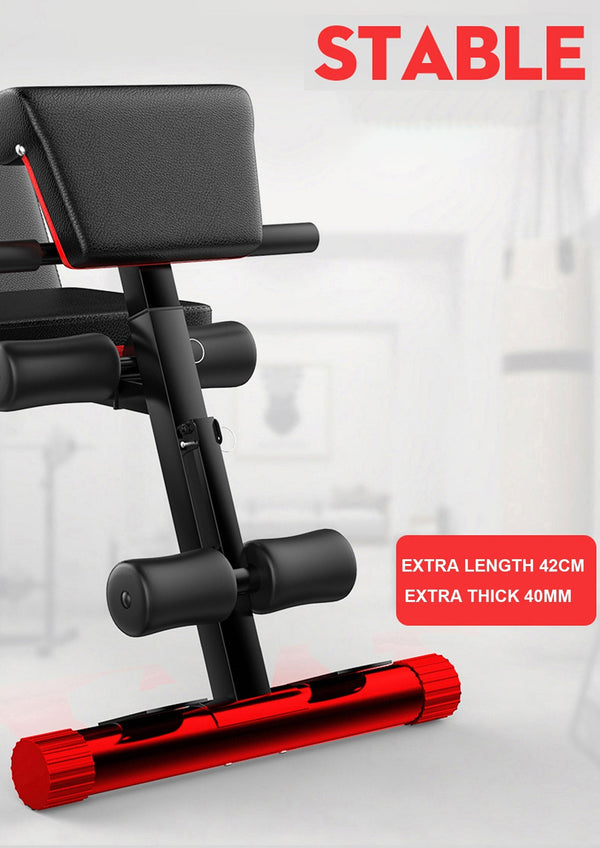 Adjustable FID Ab Abdominal Weight Press Bench Fitness Incline Sit up Gym Flat Does Not Apply