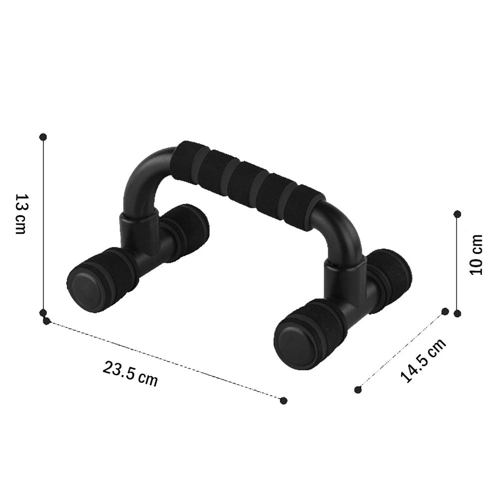 Push Up Bar handle Push-up Stand Grip For Home Fitness Exercise Workout - black Does Not Apply