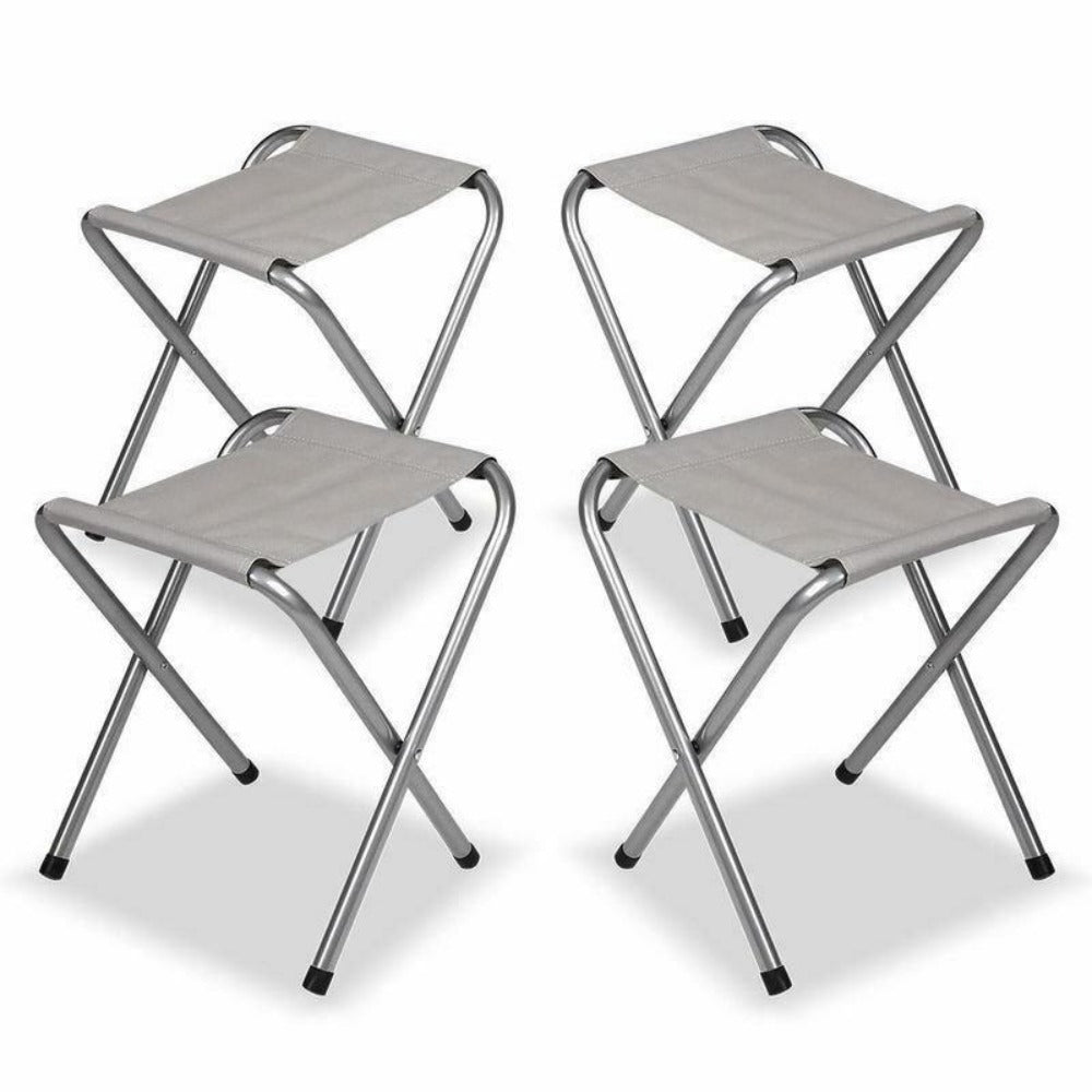 Portable Folding Picnic Camping Set BBQ Party Aluminium Table 4 Foldable Chairs Does Not Apply