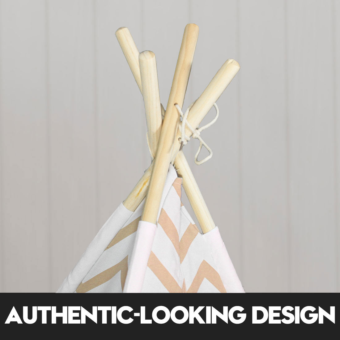 Giant Cotton Canvas Kids Teepee Wigwam Children Pretend Play Tent Indoor Outdoor Party - orange Does Not Apply